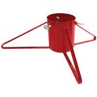 Garden Pride Standard Sussex Christmas Tree Stand Red 4.5inch Diameter, Red