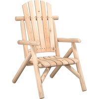 vidaXL Garden Chair 68x86x103 cm Solid Wood Spruce, Brown