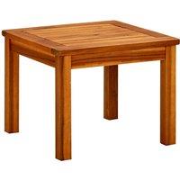 vidaXL Garden Coffee Table 45x45x36 cm Solid Acacia Wood, Brown