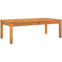 vidaXL Coffee Table 100x50x33 cm Solid Acacia Wood, Brown