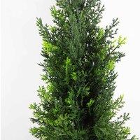 Cypress Uv Cedar Topiary Tree Artificial 120Cm Realistic Plant Botanik, Green