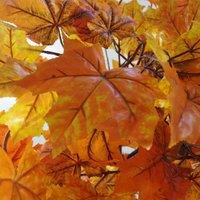 Artificial Tree Large Orange Maple Autumn 125Cm. Botanik, Orange