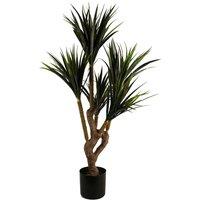 Artificial Tropical Yucca Tree With 179 Leaves Uv Protected Outdoor Botanik, Green
