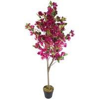 Artificial Pink Bougainvillea Tree 150Cm Flowering Blossom Botanik, Pink