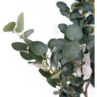 Botanik 150Cm Premium Artificial Eucalyptus Tree, Green