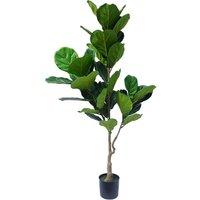 Botanik Large Fiddle Leaf Fig Tree Artificial 150Cm Premium Plant, Green