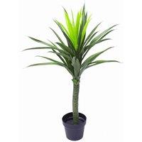 Leaf 90Cm 3Ft Large Artificial YUKka Plant Spiky Tree Plant Realistic, Green
