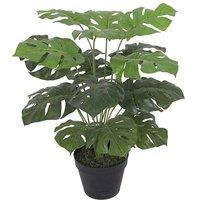 Leaf Artificial Monstera Plant - 60Cm Monstera, Green