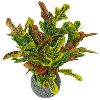 Leaf Artificial Plant 65Cm, Orange
