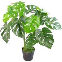 Leaf Artificial Monstera Plant - 80Cm Monstera, Green