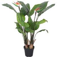 Leaf 120Cm 4Ft Artificial Bird Of Paradise Plant- Extra Large, Green