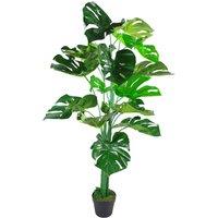 Leaf Artificial Monstera Plant - 120Cm Monstera, Green