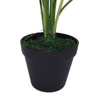 Leaf Artificial Foliage Plant Pot Devils Ivy 60Cm Plants, Green