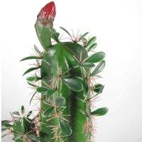 Leaf Artificial 100Cm Premium Artificial Cactus With Pot, Green