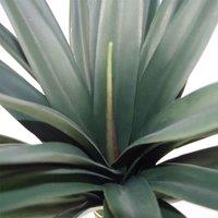 Leaf 90Cm 3Ft Artificial YUKka Plant - Large, Green
