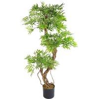 Leaf 140Cm Realistic Artificial Japanese Fruticosa Tree Ficus Tree, Green