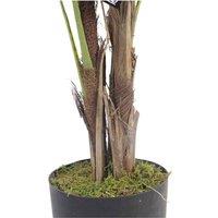 120Cm Leaf Large Realistic Artificial Palm Tree - Natural, Green