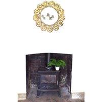 Leaf 30Cm Artificial Potted Lady Fern athyrium Filix-femina , Green