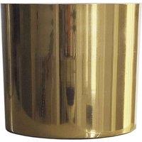 Leaf 150Cm 5Ft Natural Look Artificial Bamboo Plants Trees - Xl With Gold Metal Planter, Green