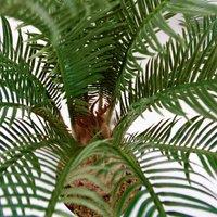 Leaf Large Artificial Palm Tree 60Cm Cycas Plant UK, Green