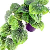 Leaf 35Cm Artificial Trailing Green Potted Pothos Plant, Green