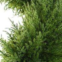 Leaf 120Cm Spiral Cypress Tree Artificial Topiary, Green