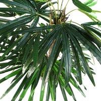 Leaf 100Cm Raphis Palm Artificial Tree, Green