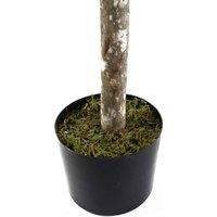 Leaf 140Cm Buxus Ball Artificial Tree Uv Resistant Outdoor Topiary, Green