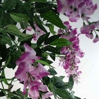 Leaf 150Cm Artificial Light Pink Wisteria Tree, Pink