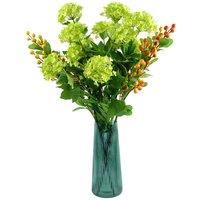Leaf Pack Of 6 X 70Cm Artificial Orange Berry Spray, Orange
