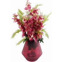 Leaf Pack Of 6 X 60Cm White Starflower Stem - 30 Flowers, White