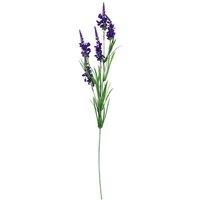 Leaf Pack Of 6 X 80Cm Purple Larkspur Artifical Stem, Purple