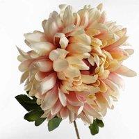 Leaf Pack Of 6 X 75Cm Extra Large Reflex Chrysanthemum - Pink, Pink