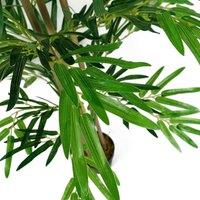 Leaf 120Cm 4Ft Artificial Bamboo Plants Trees Green, Green