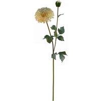 Leaf 75Cm Dahlia Artificial Flowers Tropical Blossom Bubble Vase, Pink