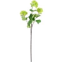 Leaf 70Cm Pink Carnation Display Glass Vase, Green
