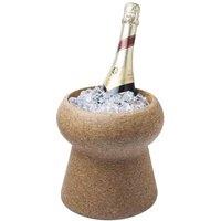 Final Touch Champagne & Wine Cork Beverage Bin 2.25 Litre, Brown