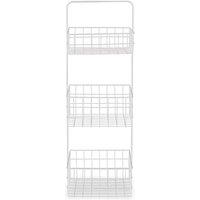 Maison By Premier Kirby Three Tier White Storage Caddy, White