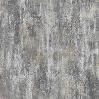 Muriva Ltd Muriva Phelan Texture Charcoal Wallpaper, Black
