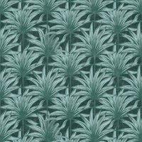 Muriva Ltd Muriva Retro Leaf Green Wallpaper, Green