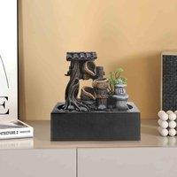 Garden Sanctuary Tabletop Water Feature, Grey