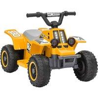 AIYAPLAY 6V Electric Quad Bike for Kids w/ Forward Backward - Yellow, Yellow