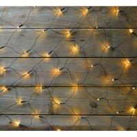Samuel Alexander 3.5M X 1.2M 360 Led Multi Action Christmas Net Window Light - Warm White, White