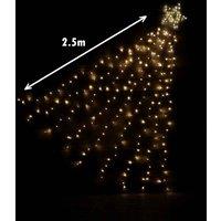 Samuel Alexander 2.5M Indoor Outdoor Shooting Star 247 Warm White Led Multifunction Christmas Decoration