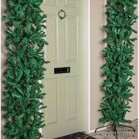 Samuel Alexander 8Ft 2.50M Double Door Artificial Christmas Tree Arch In Green With 1296 Tips, Green