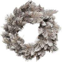 Samuel Alexander 50Cm Premier Christmas Snow Fir Door Wreath, White