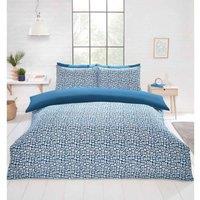 Rapport Home Pebbles Duvet Set King Blue, Blue
