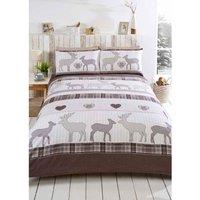 Rapport Home St Andrews Bc Duvet Set Double Natural, Cream