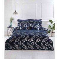 Rapport Home Como Duvet Set Double Navy, Blue
