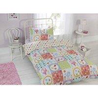Rapport Home Birdie PaTChwork Duvet Set Double Multi, Multi